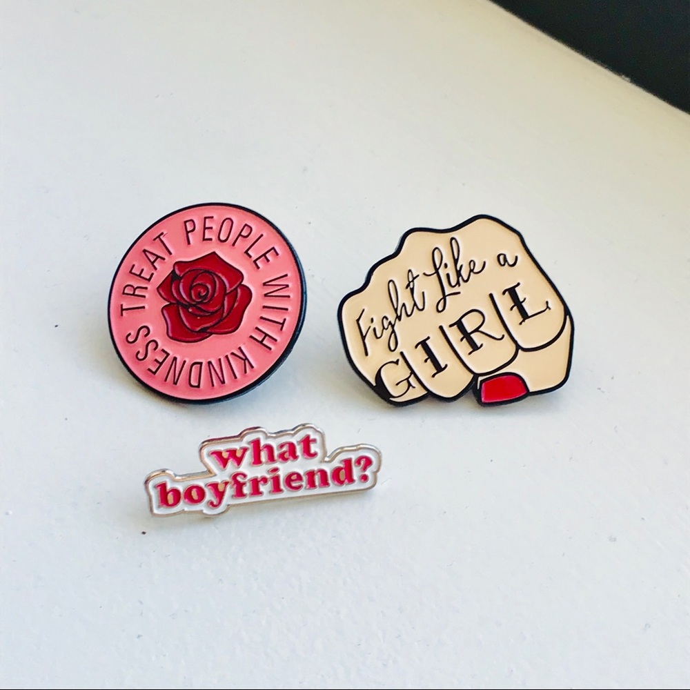 Feminist Enamel Pin Bundle